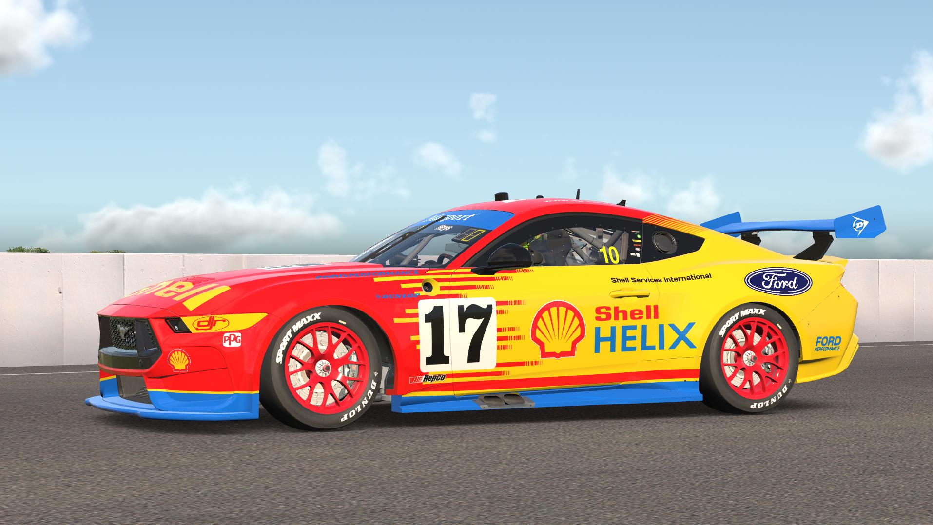 Preview of (Retro) Shell Helix Racing (Dick Johnson Racing) - 1998 - Car #17 - Driven by:- Dick Johnson by Brad Heys