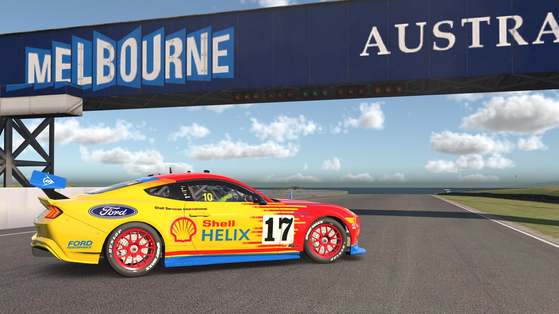 Preview of (Retro) Shell Helix Racing (Dick Johnson Racing) - 1998 - Car #17 - Driven by:- Dick Johnson by Brad Heys