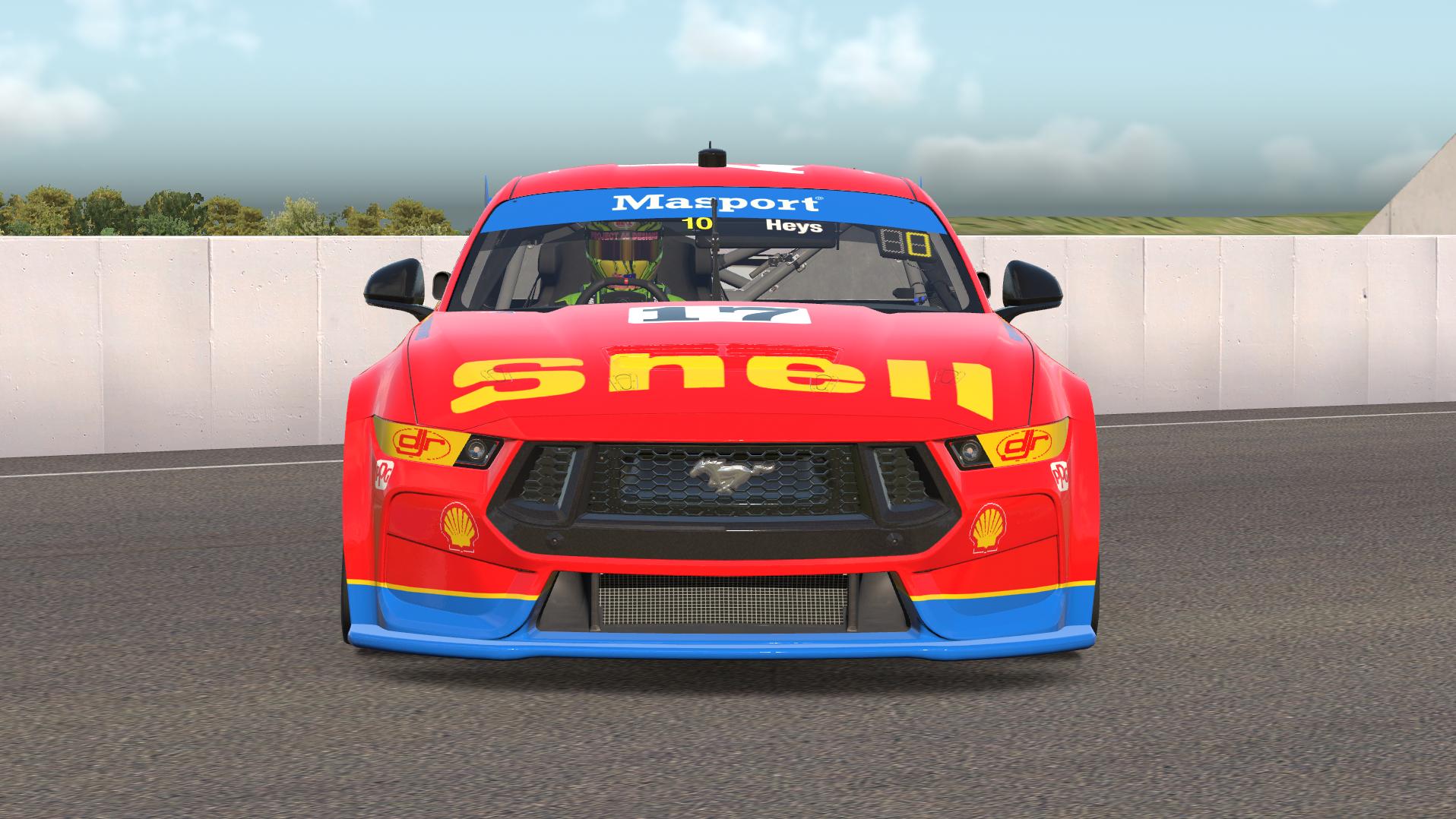 Preview of (Retro) Shell Helix Racing (Dick Johnson Racing) - 1998 - Car #17 - Driven by:- Dick Johnson by Brad Heys