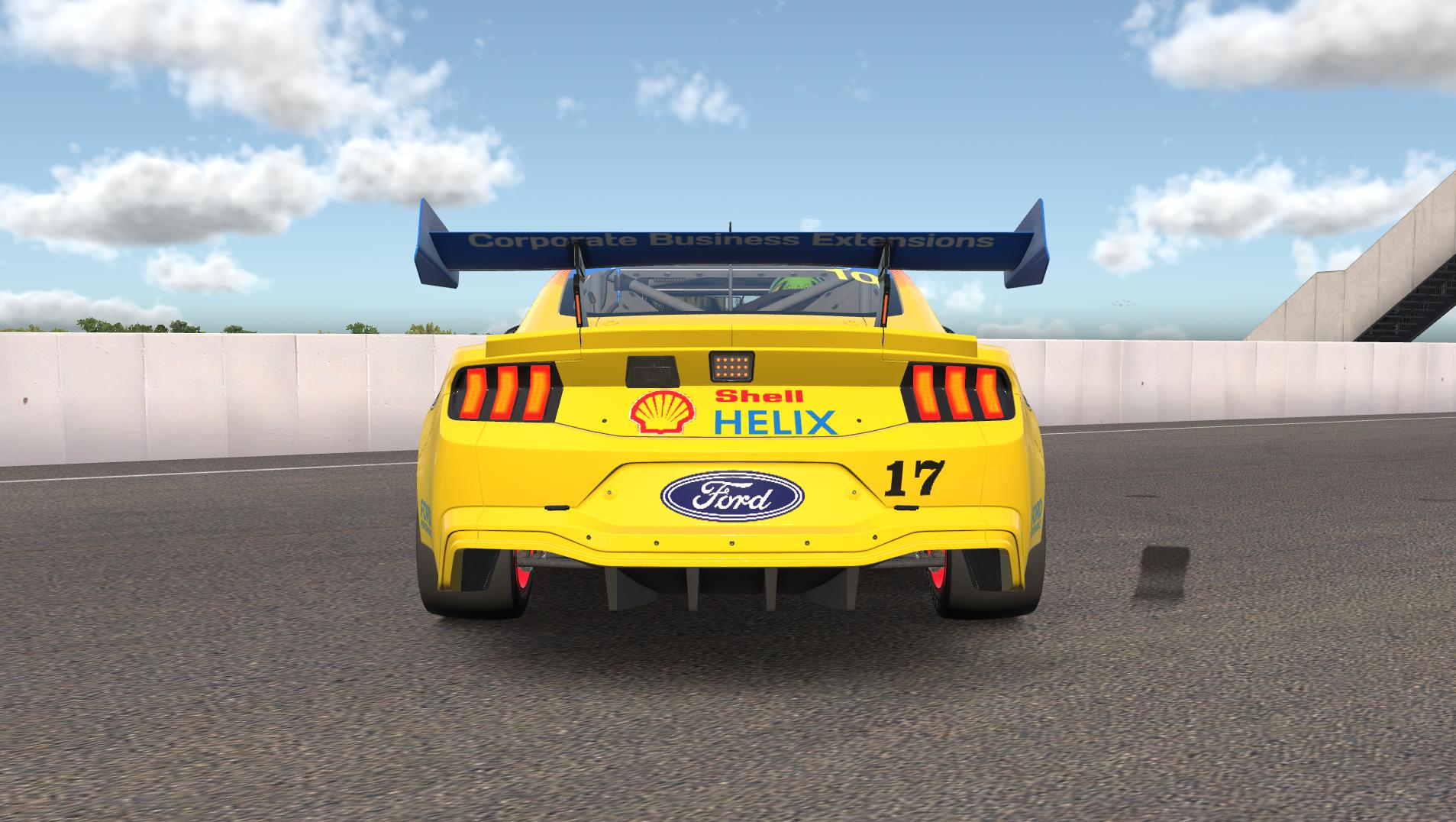 Preview of (Retro) Shell Helix Racing (Dick Johnson Racing) - 1998 - Car #17 - Driven by:- Dick Johnson by Brad Heys