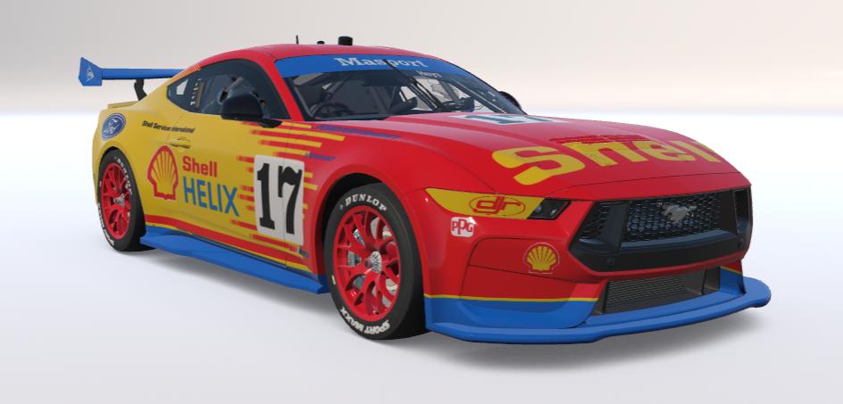 Preview of (Retro) Shell Helix Racing (Dick Johnson Racing) - 1998 - Car #17 - Driven by:- Dick Johnson by Brad Heys