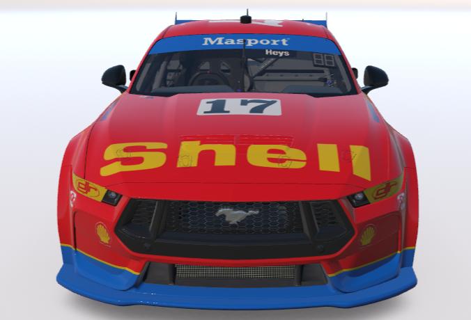 Preview of (Retro) Shell Helix Racing (Dick Johnson Racing) - 1998 - Car #17 - Driven by:- Dick Johnson by Brad Heys