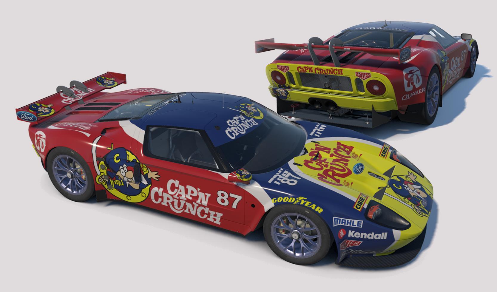 Preview of Ford GT 2 Cap N Crunch by Clyde Coman
