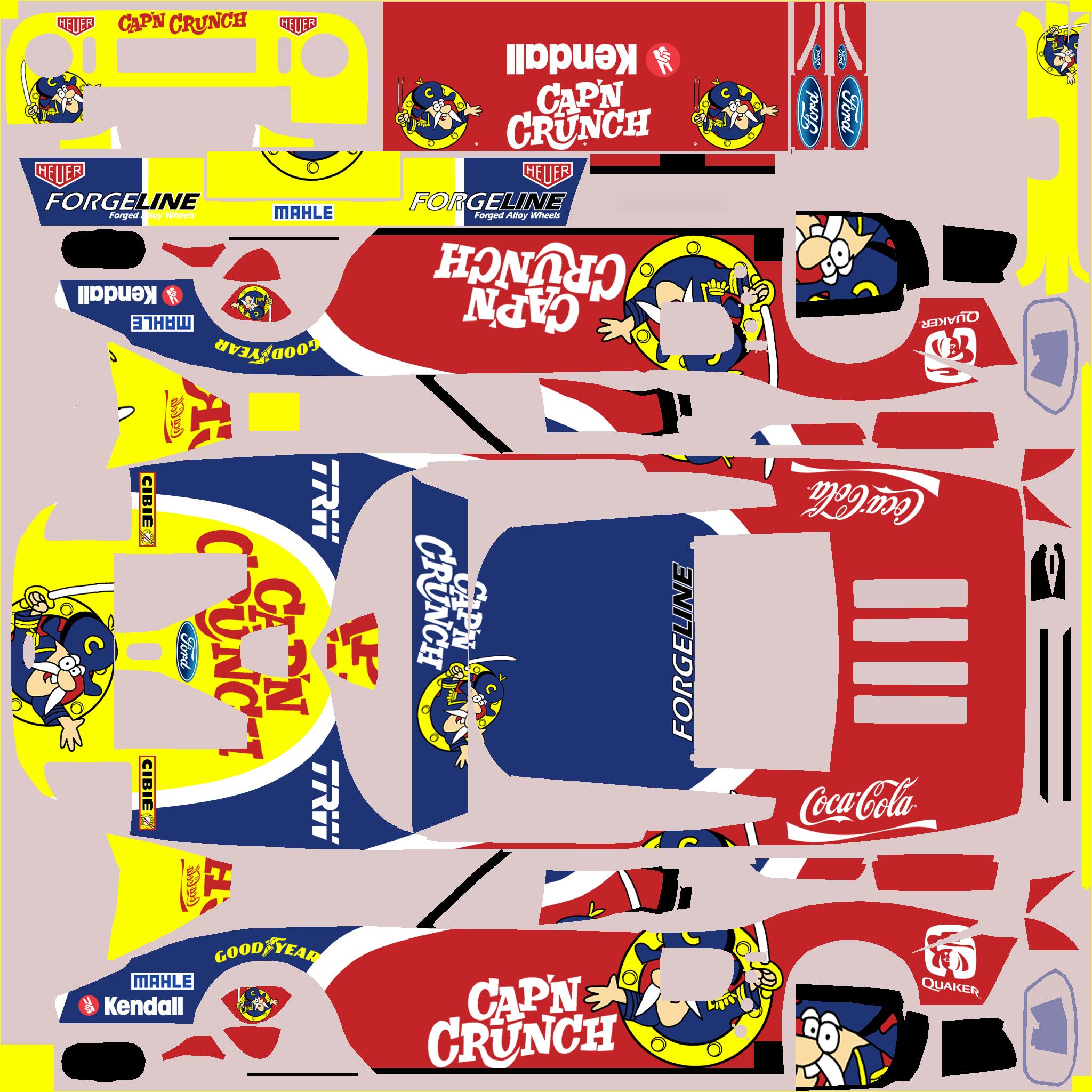Preview of Ford GT 2 Cap N Crunch by Clyde Coman