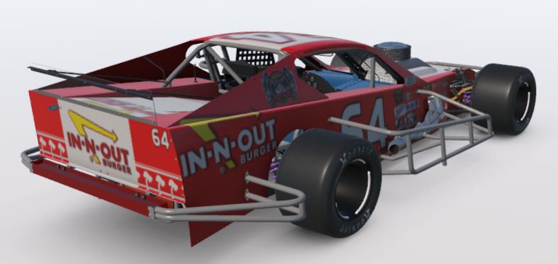 Preview of Paul Bojanac Memorial In N Out Burger Modified (Red with White Stripe) by Tony Rice LXIV