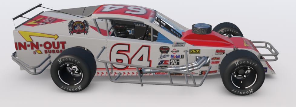 Preview of Paul Bojanac Memorial In N Out Burger Modified (White with Red Stripe) by Tony Rice LXIV