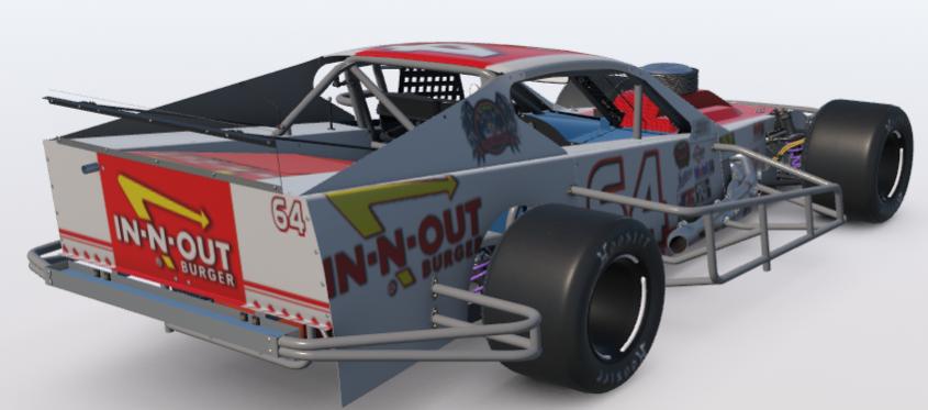 Preview of Paul Bojanac Memorial In N Out Burger Modified (White with Red Stripe) by Tony Rice LXIV