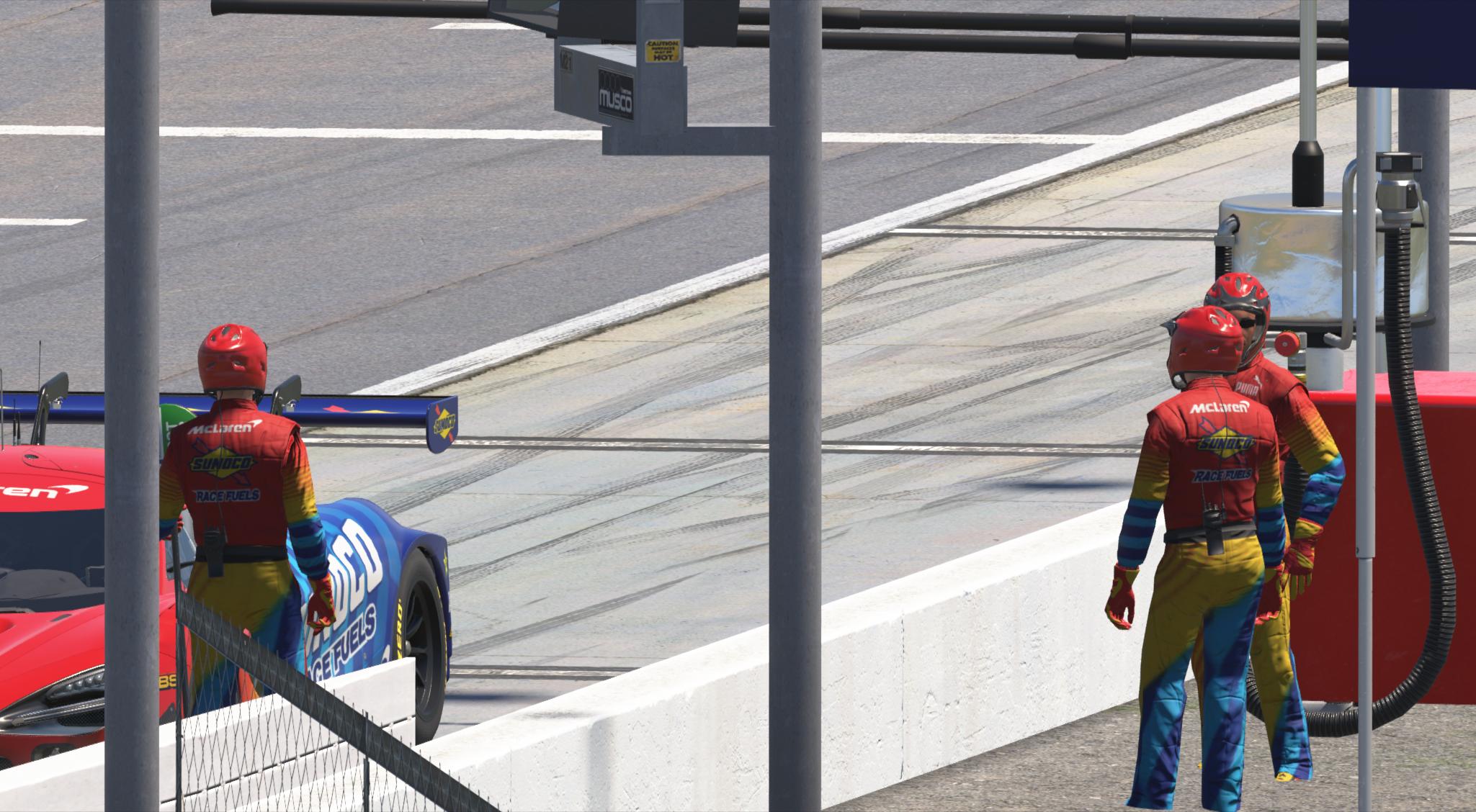 Preview of Sunoco McLaren Suit by Bernie Mobbs