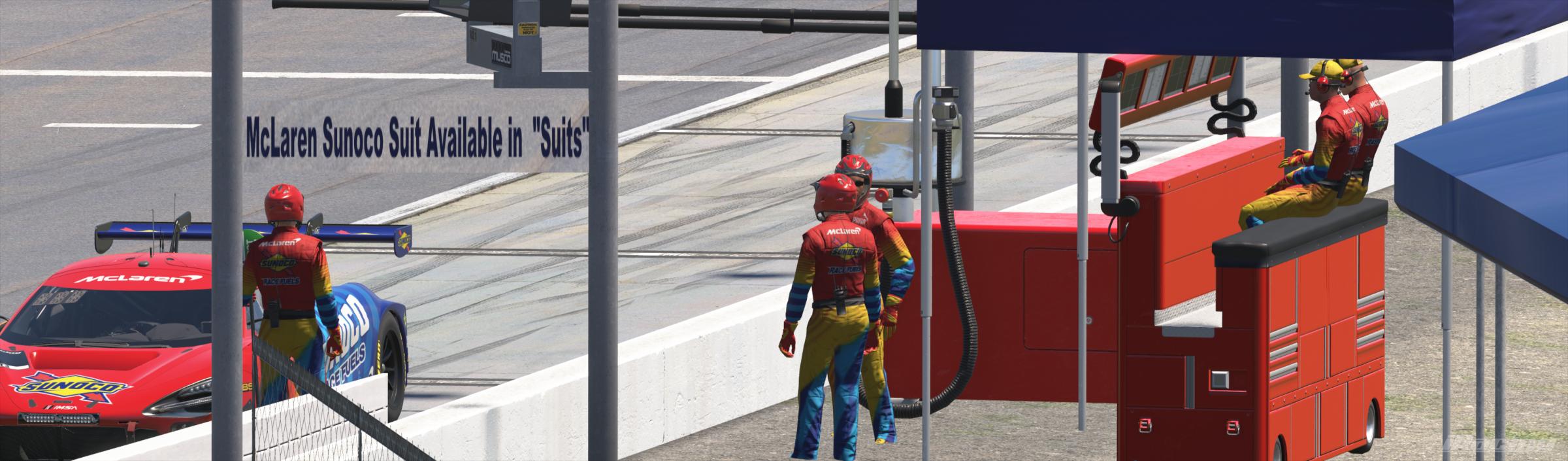 Preview of Sunoco Mclaren 720s GT3 EVO ... NO # by Bernie Mobbs