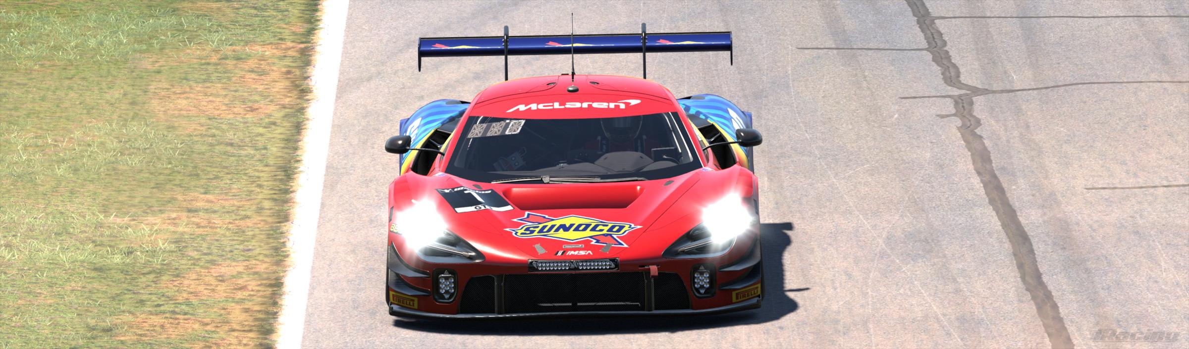 Preview of Sunoco Mclaren 720s GT3 EVO ... NO # by Bernie Mobbs