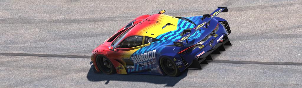 Preview of Sunoco Mclaren 720s GT3 EVO ... NO # by Bernie Mobbs