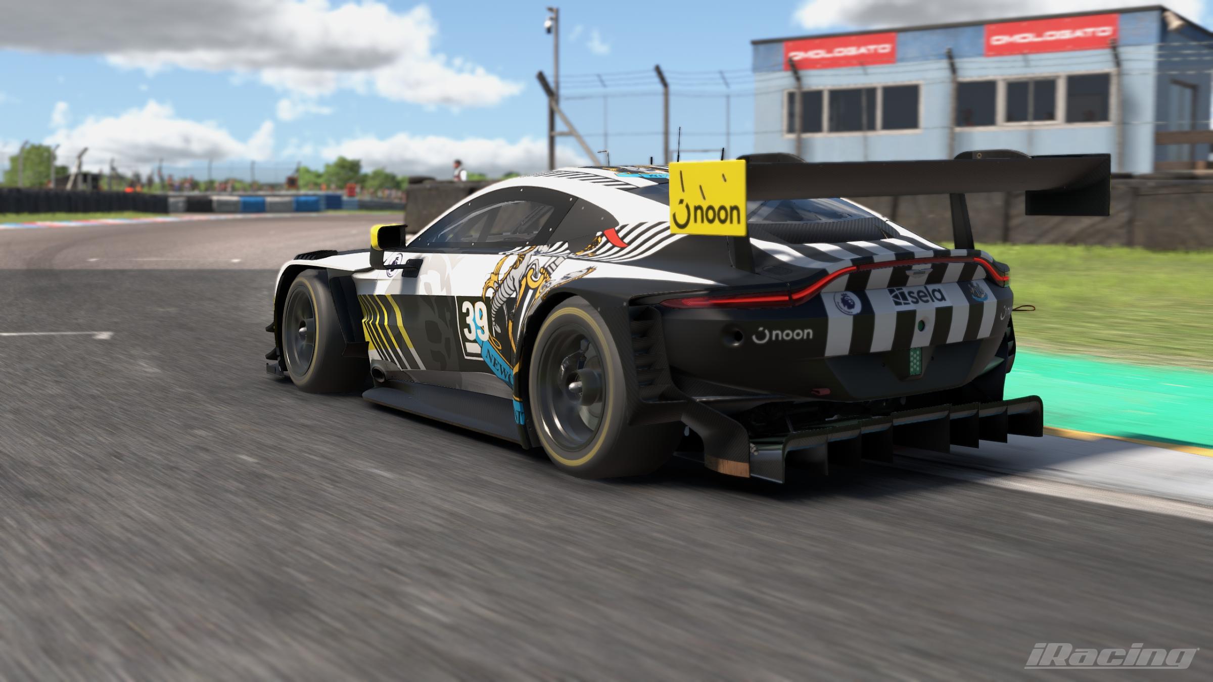 Preview of 2025 Newcastle United Aston Martin GT3 Evo by Paul R Chaloner
