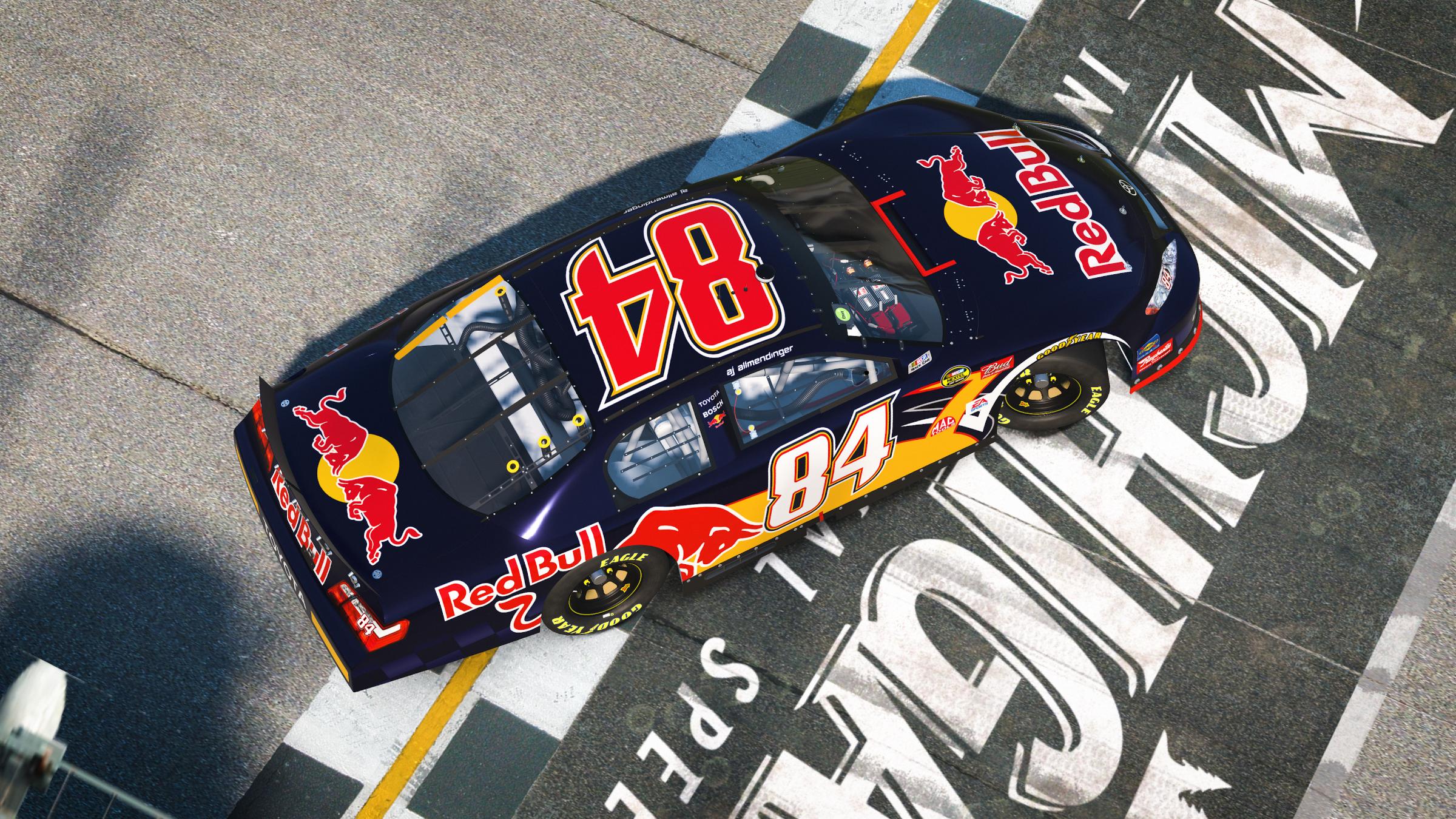 Preview of #84 AJ Allmendinger 2007 Team Red Bull Texas 1 to Michigan 1 by Joshua Chin