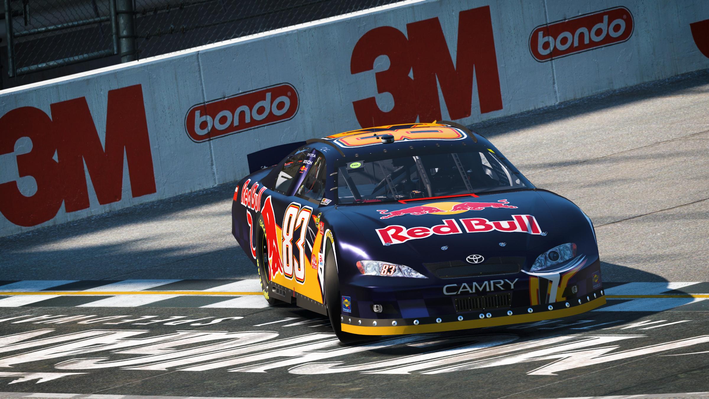 Preview of #83 Brian Vickers 2007 Team Red Bull Texas 1 to Michigan 1 by Joshua Chin