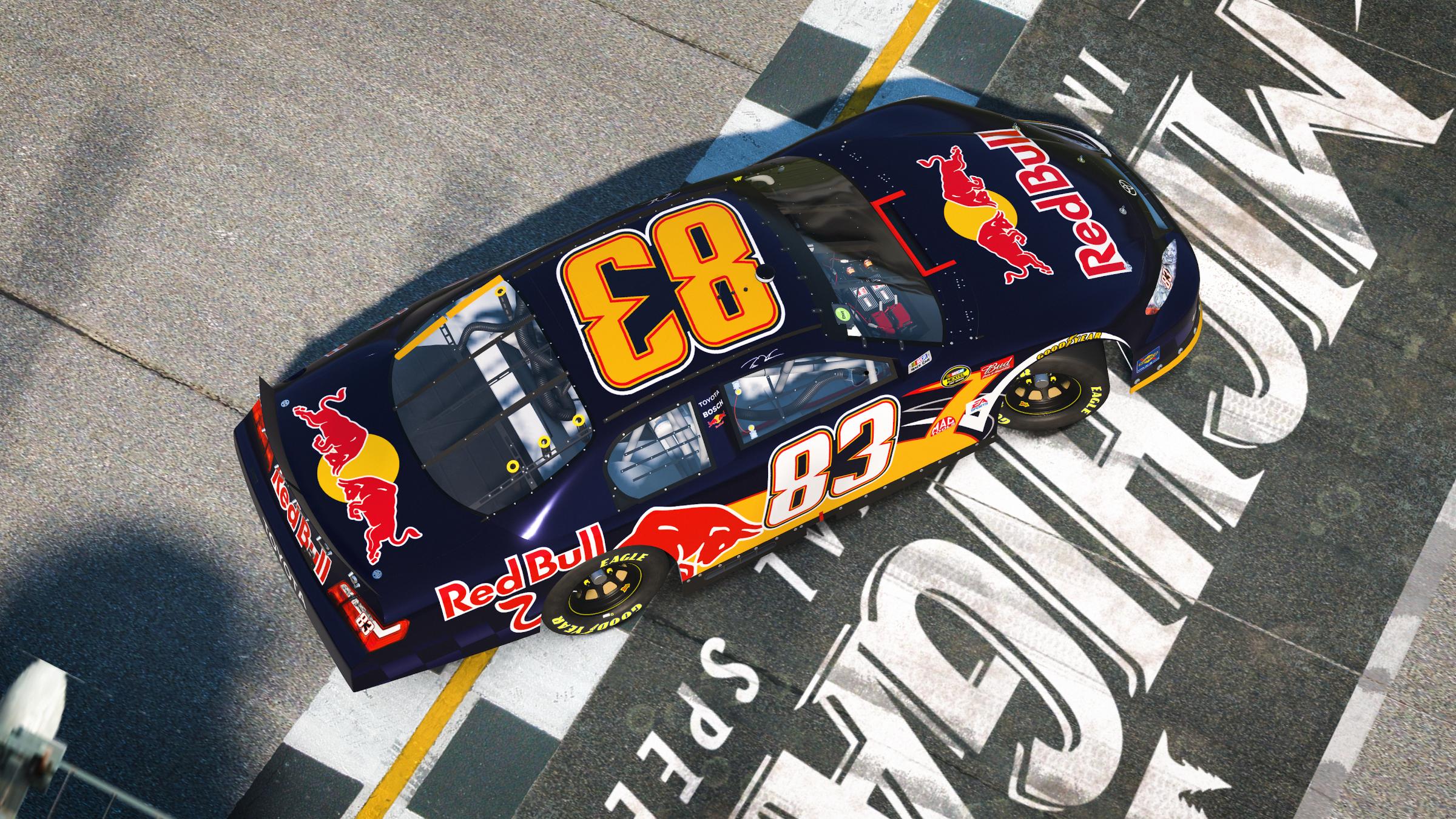 Preview of #83 Brian Vickers 2007 Team Red Bull Texas 1 to Michigan 1 by Joshua Chin