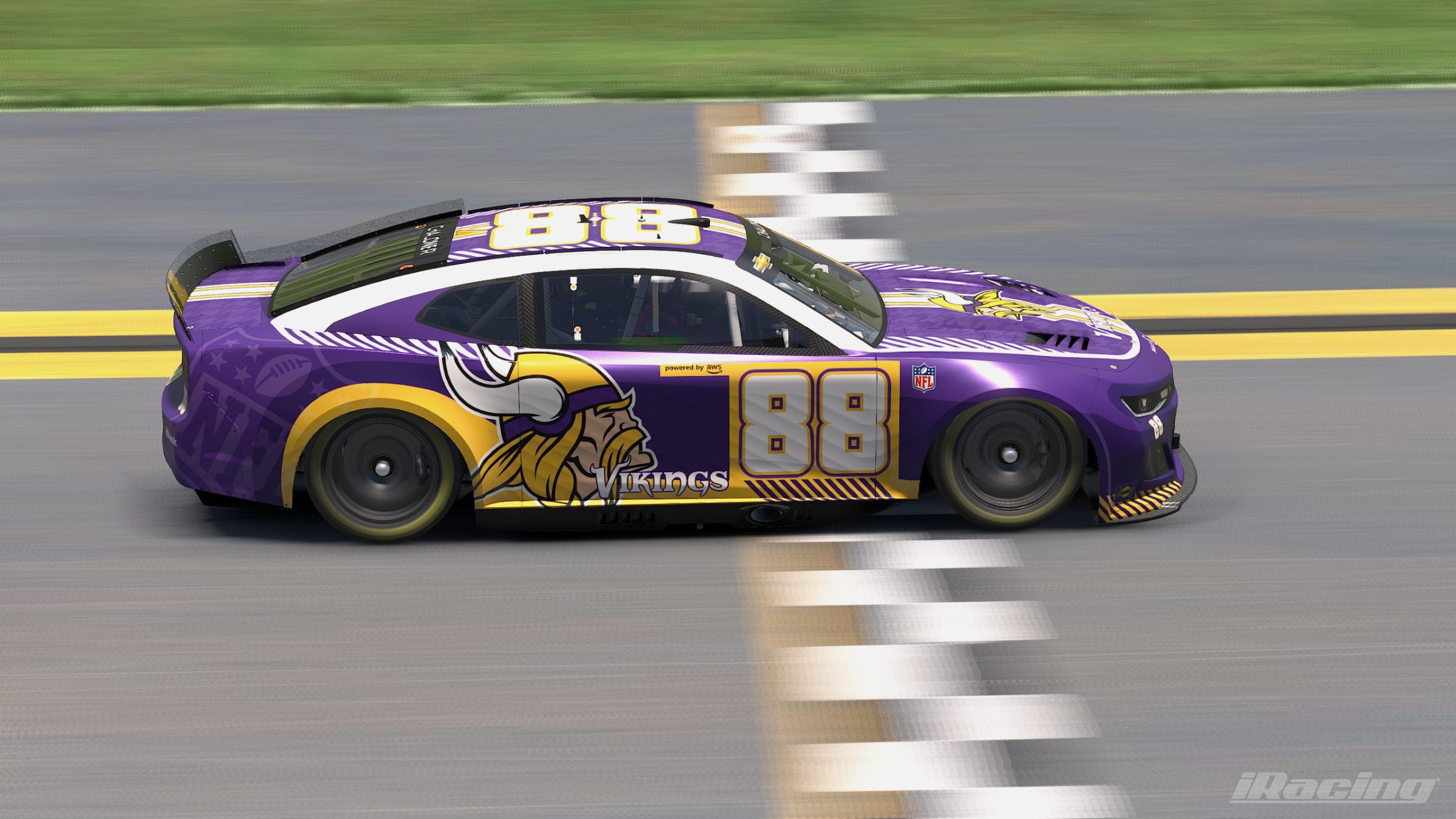 Preview of 2025 Minnesota Vikings Nextgen Chevy by Paul R Chaloner