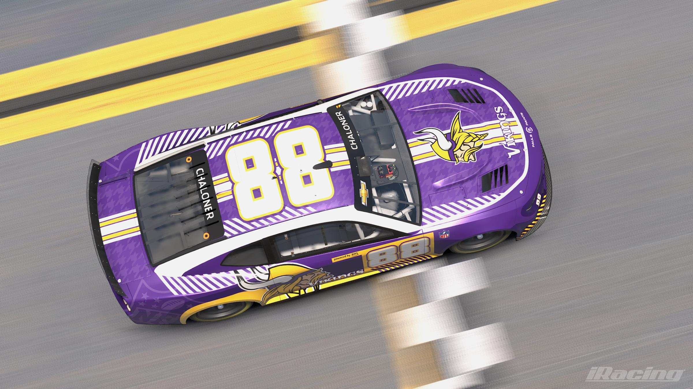 Preview of 2025 Minnesota Vikings Nextgen Chevy by Paul R Chaloner