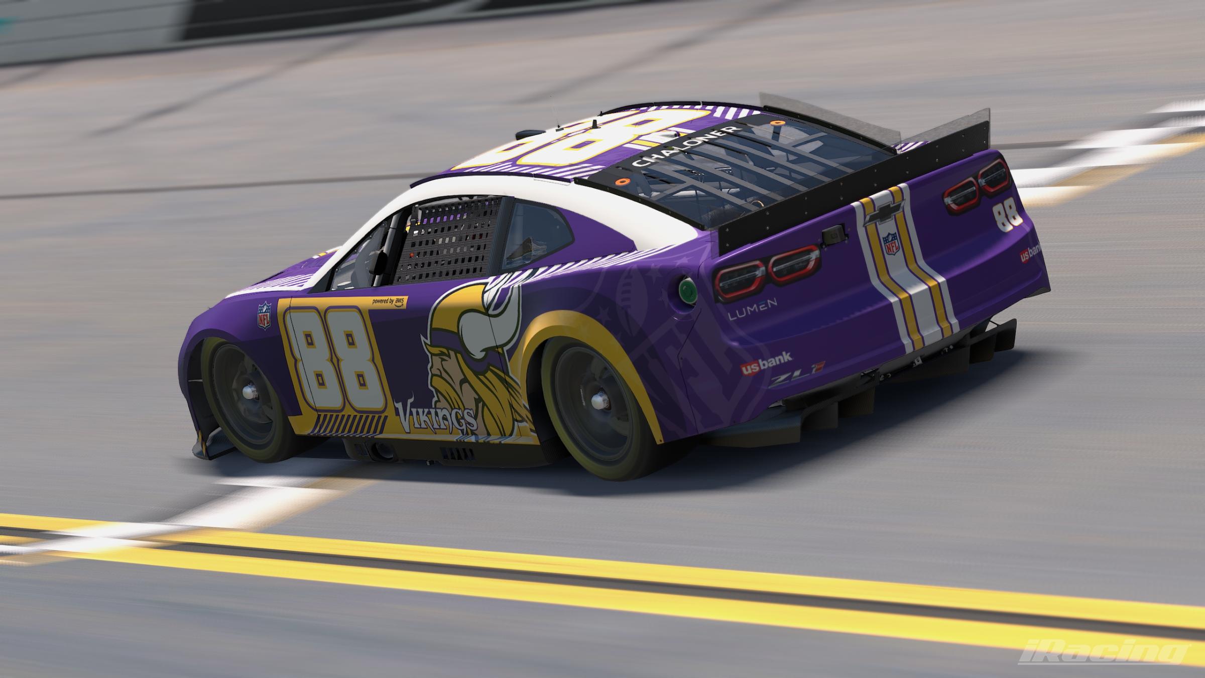 Preview of 2025 Minnesota Vikings Nextgen Chevy by Paul R Chaloner