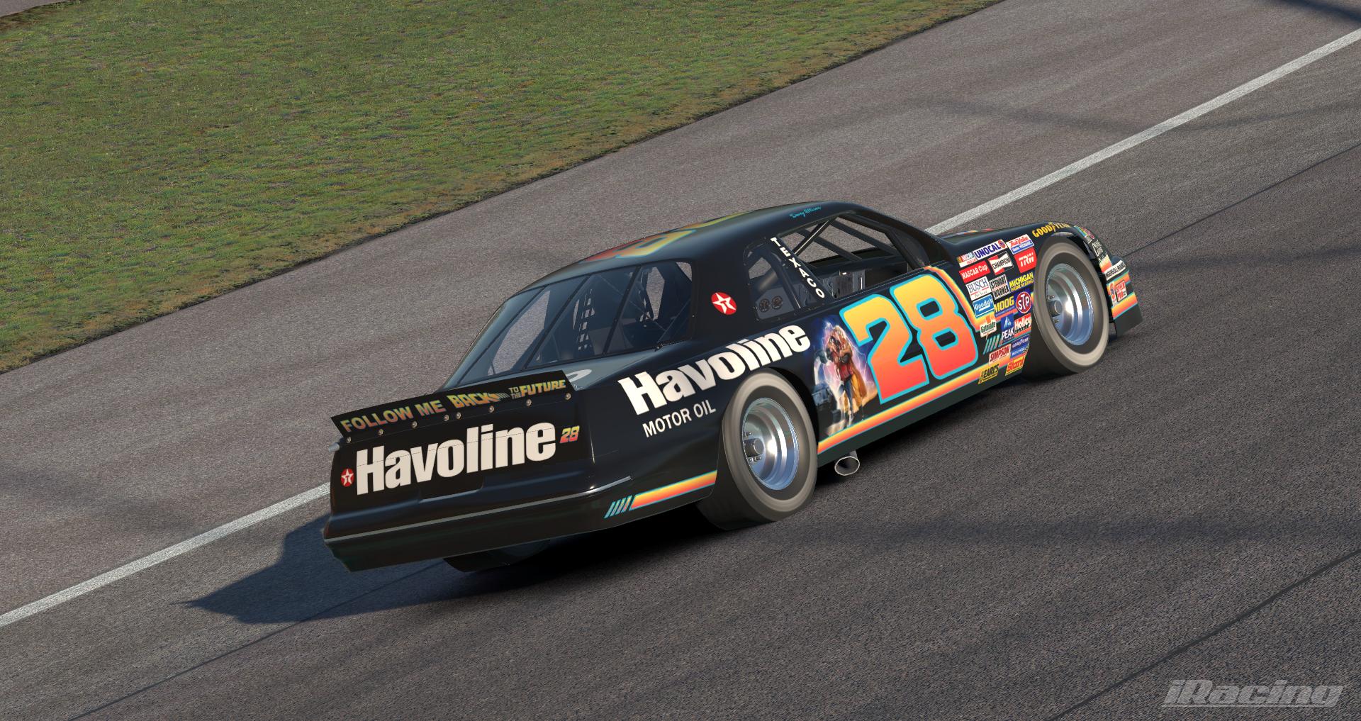 Preview of Davey Allison 1989 Back to the Future 2  by Kyle Carpenter