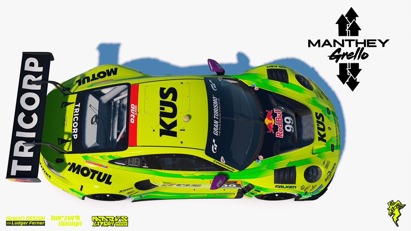 Preview of Porsche 992r GT3 Manthey Grello 2025 by Mabus T.