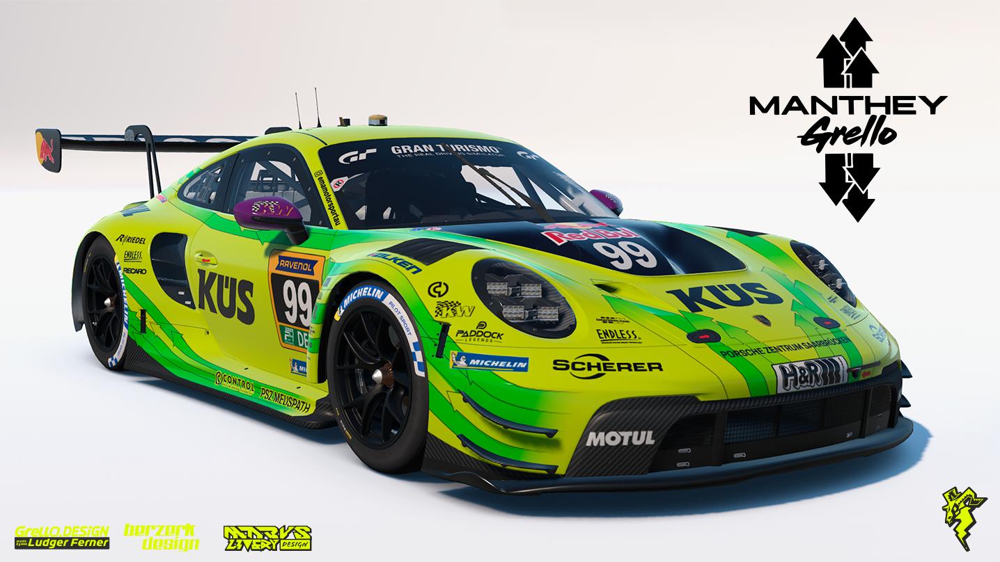 Preview of Porsche 992r GT3 Manthey Grello 2025 by Mabus T.