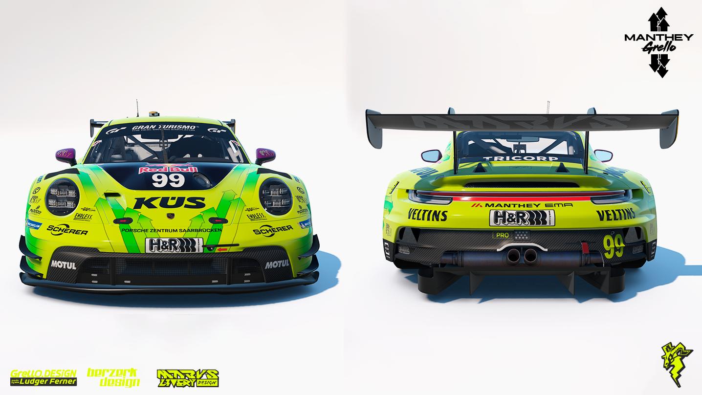 Preview of Porsche 992r GT3 Manthey Grello 2025 by Mabus T.