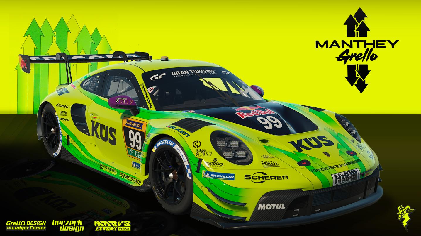 Preview of Porsche 992r GT3 Manthey Grello 2025 by Mabus T.