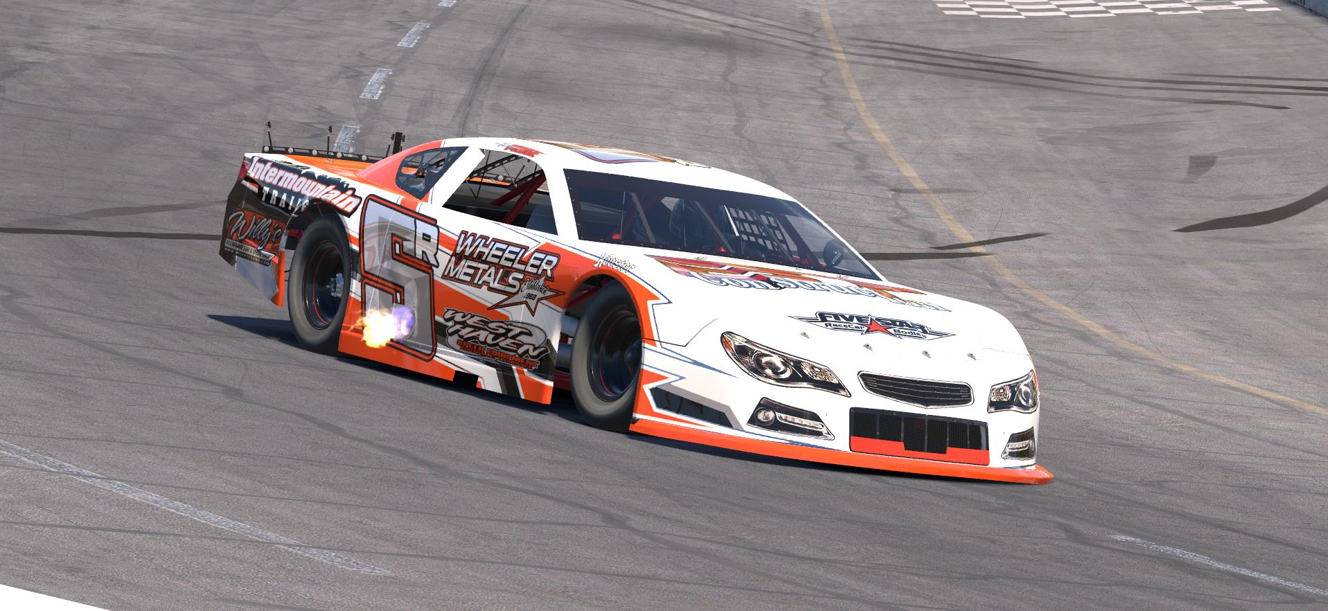 Preview of Reagan Fruge #5r Super Late Model by Travis Moore5