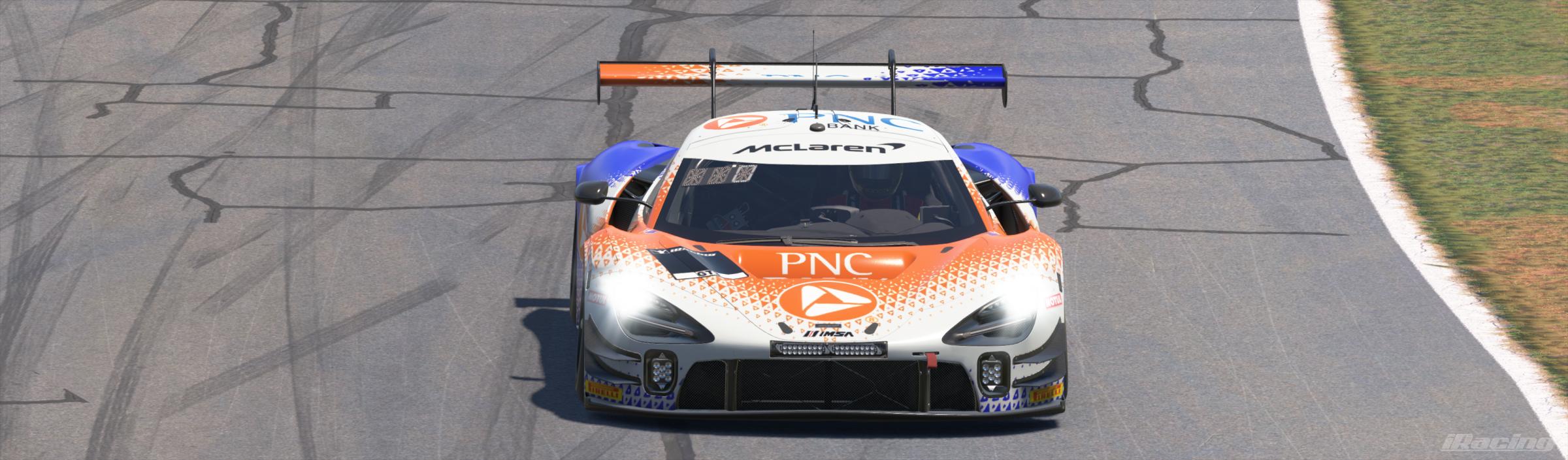 Preview of PNC Bank McLaren 720s GT3 EVO .... NO # by Bernie Mobbs