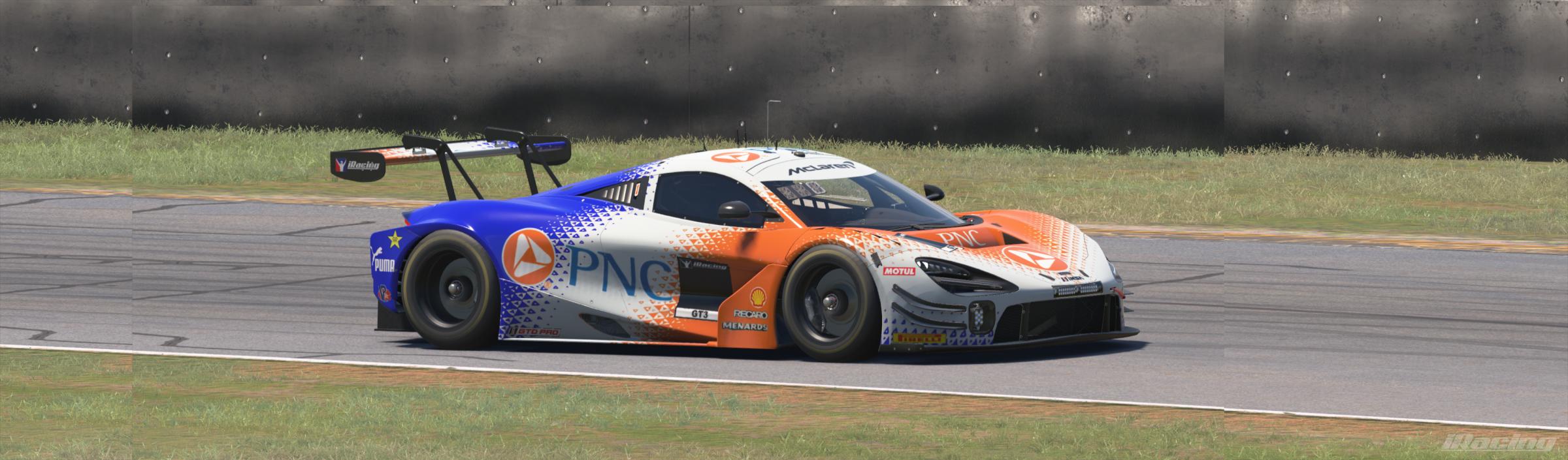 Preview of PNC Bank McLaren 720s GT3 EVO .... NO # by Bernie Mobbs