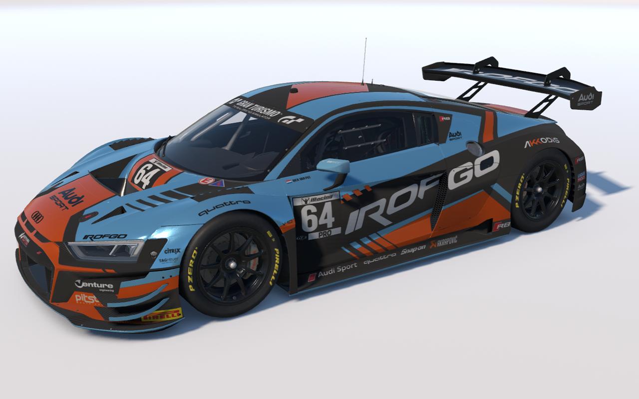 Audi R8 LMS EVO II GT3 - iRofgo (adjusted sponsors) by Rick Van Put ...