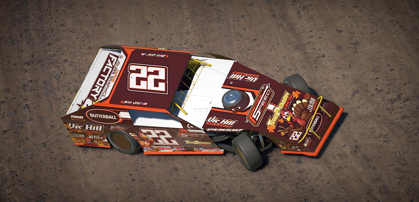 Preview of Joshua Wright / Thanksgiving UMP Modified / #22 by Joshua Wright3