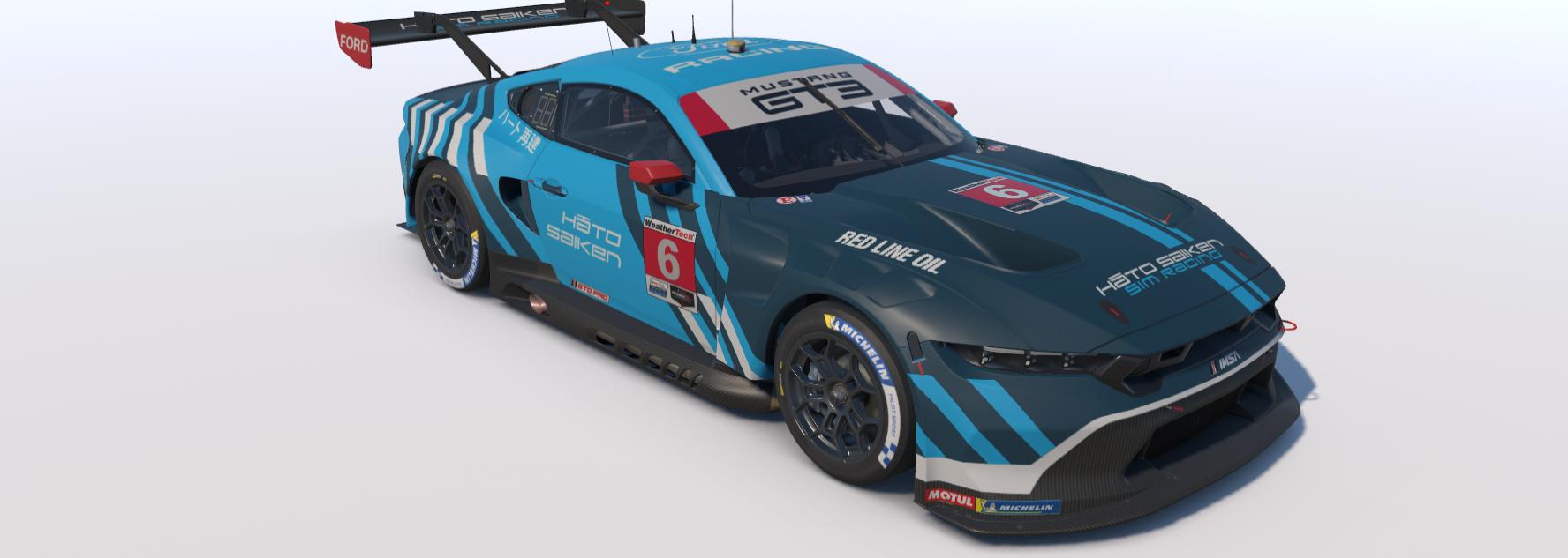 Preview of Hato Saiken Racing Mustang GT3 by Dan Klein