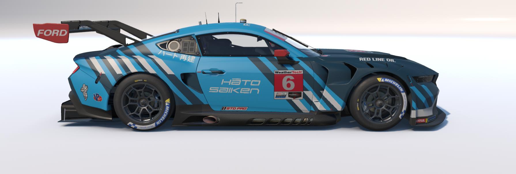 Preview of Hato Saiken Racing Mustang GT3 by Dan Klein