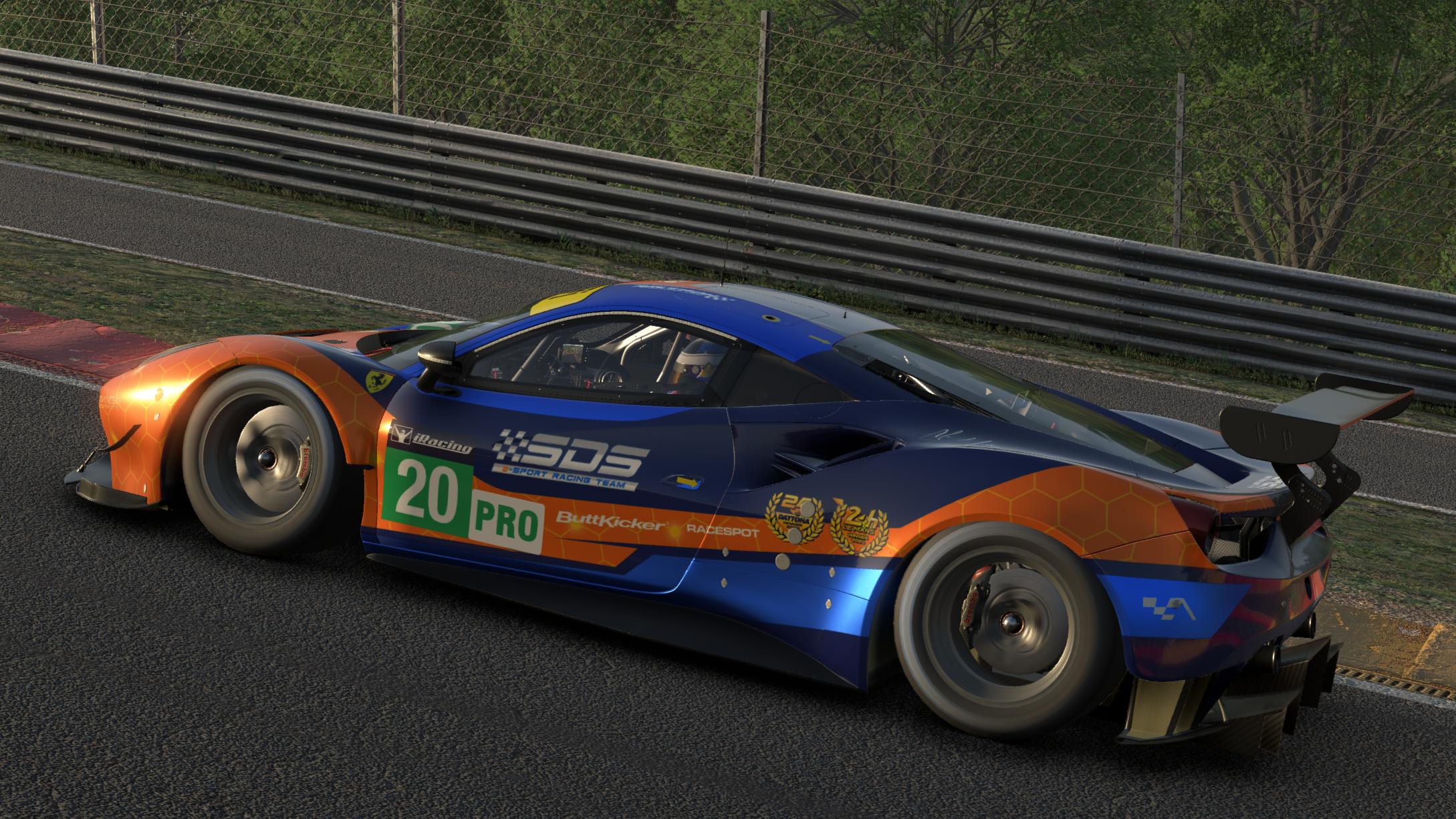 Preview of Ferrari 488 GTE SDS Racing Team 2026 by Paul Espina