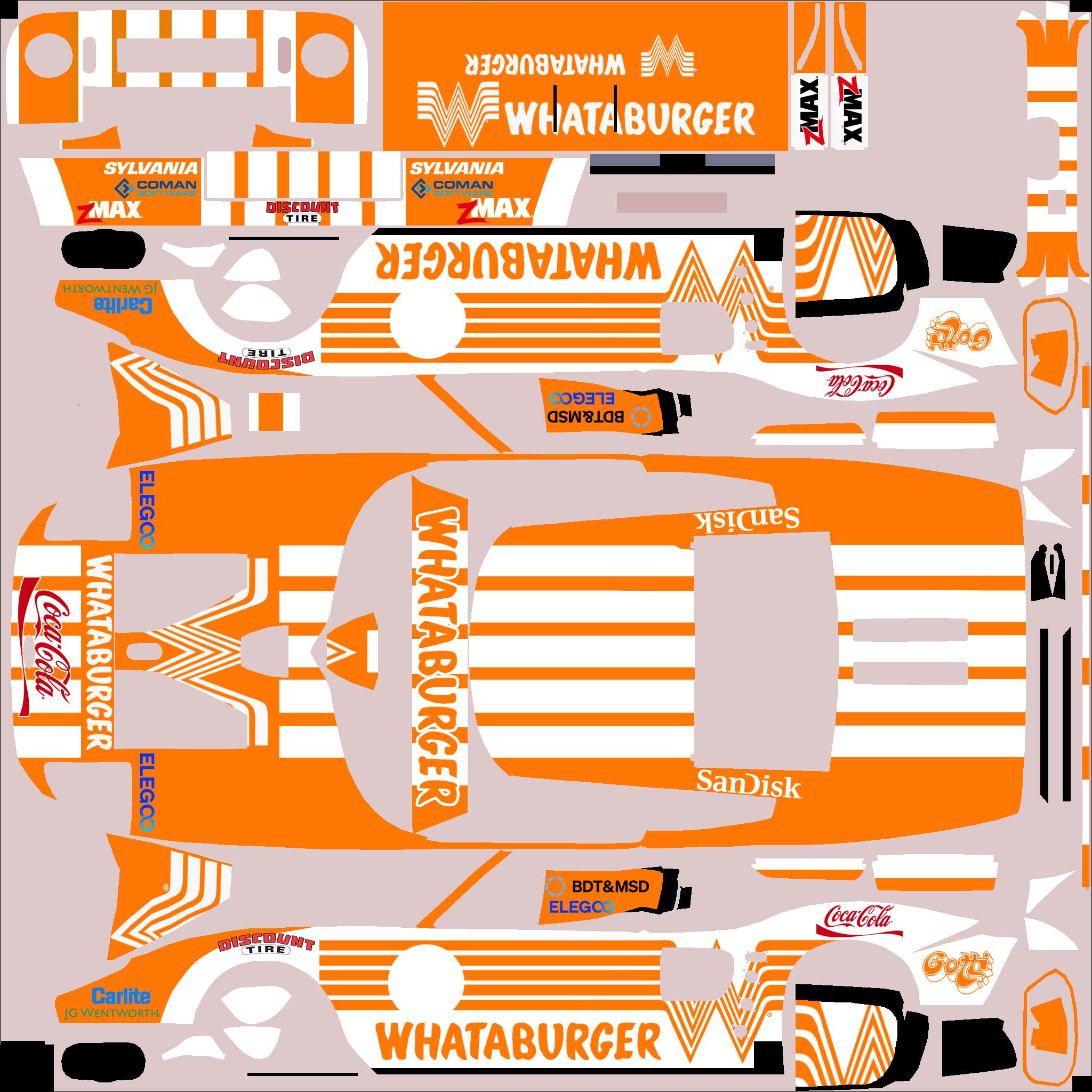 Preview of Ford GT 2 Whataburger by Clyde Coman