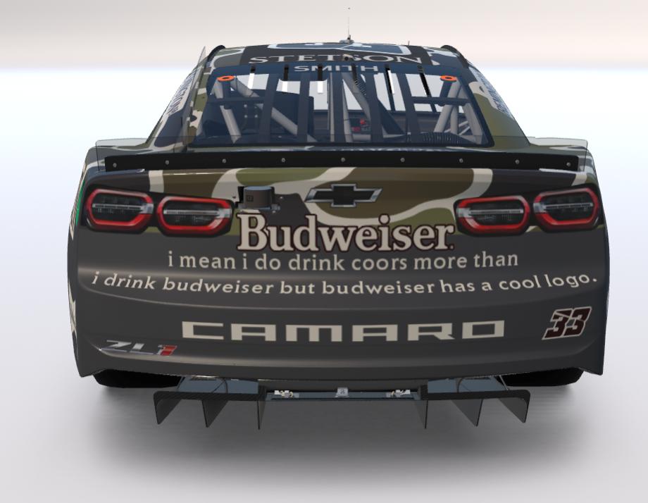Preview of Hunter Fawley #33 Stetson NextGen Camaro by Johnathan Smith3