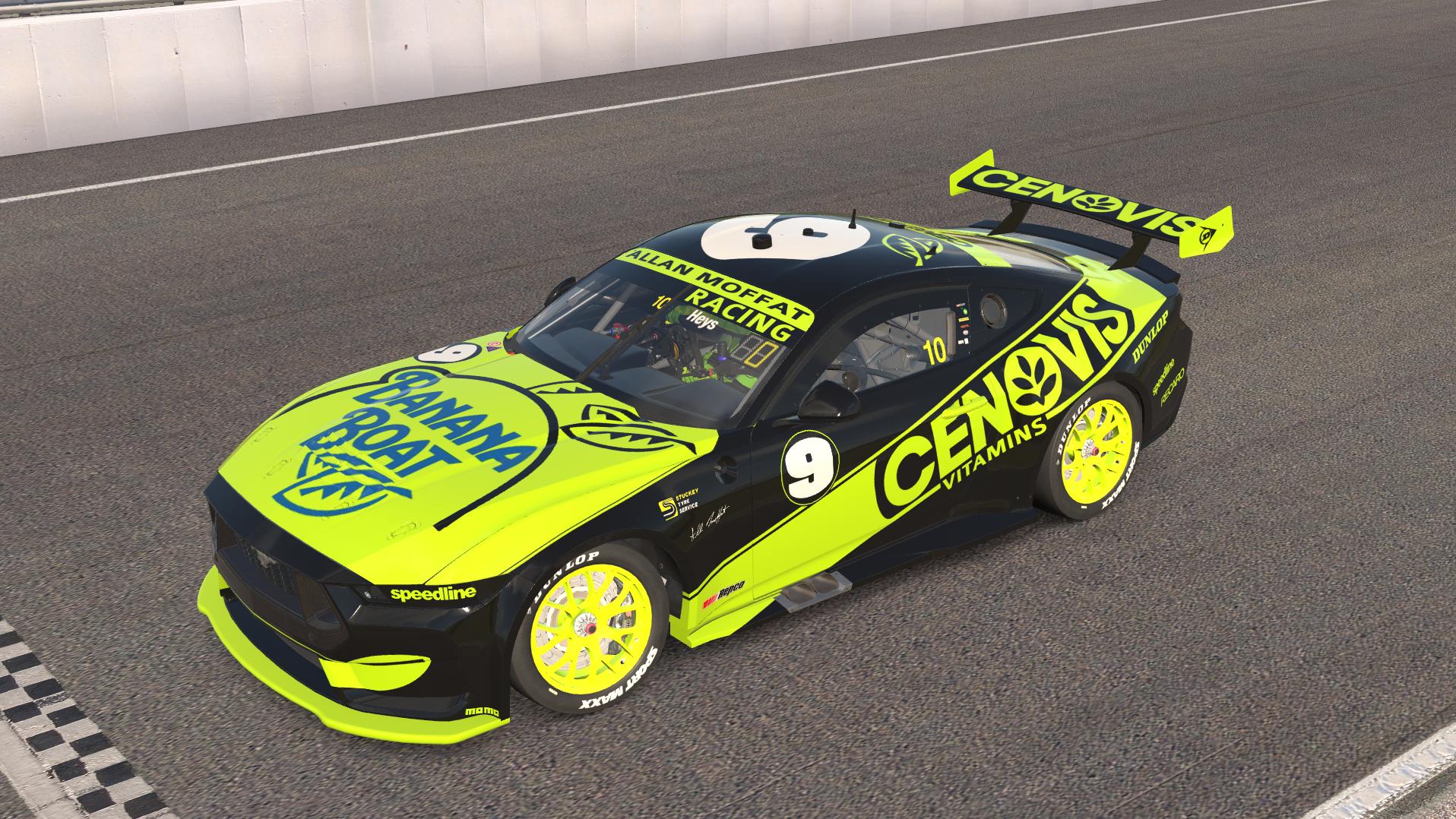 Preview of (Retro) Cenovis Racing (Allan Moffat Racing) - 1996 - Car #9 - Driven by:- Klaus Niedzwiedz (German) and Ken Douglas (Australian) by Brad Heys