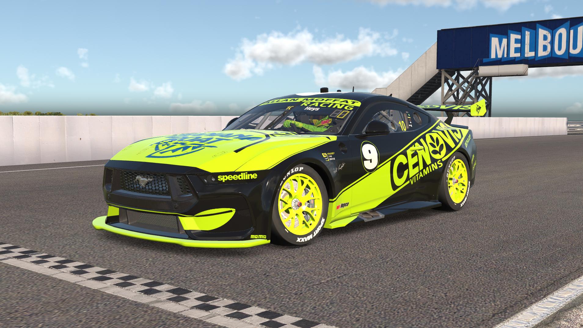 Preview of (Retro) Cenovis Racing (Allan Moffat Racing) - 1996 - Car #9 - Driven by:- Klaus Niedzwiedz (German) and Ken Douglas (Australian) by Brad Heys