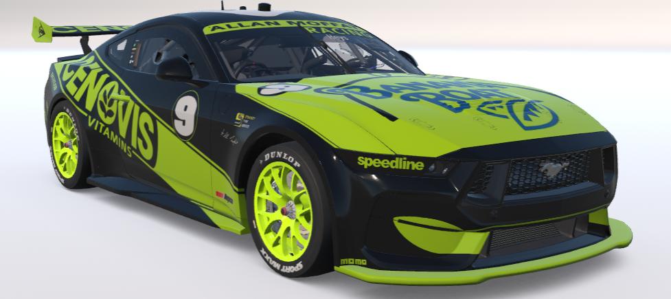 Preview of (Retro) Cenovis Racing (Allan Moffat Racing) - 1996 - Car #9 - Driven by:- Klaus Niedzwiedz (German) and Ken Douglas (Australian) by Brad Heys