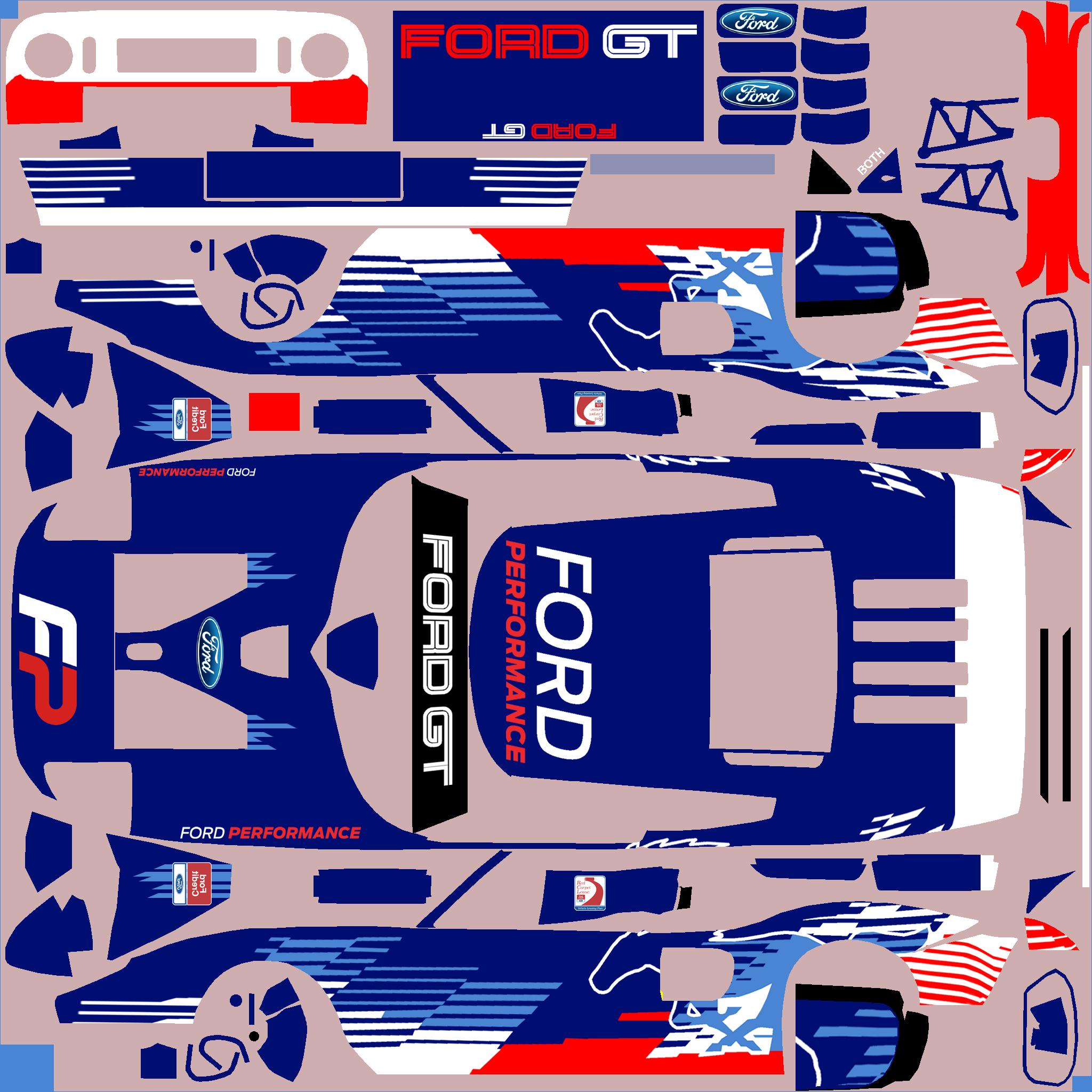 Preview of Ford GT3 Dark Horse by Clyde Coman