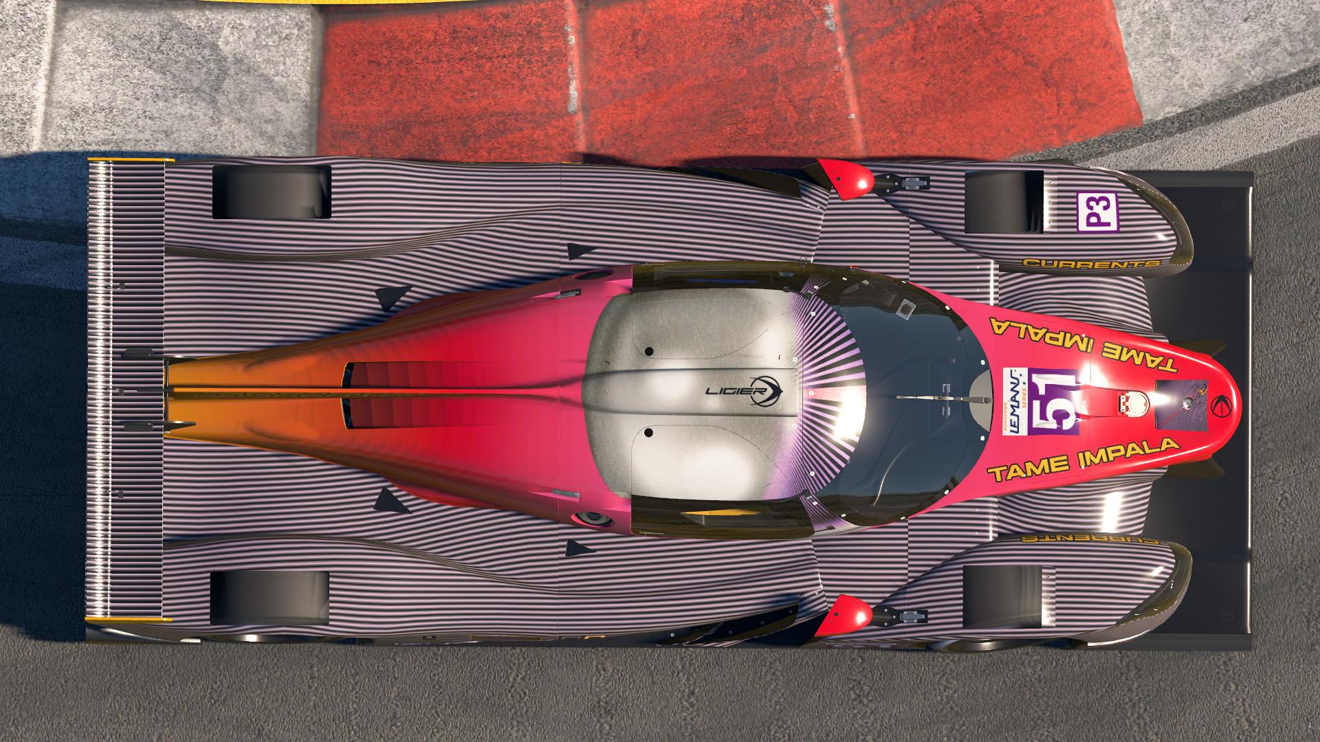 Preview of Tame Impala Currents Ligier JS P320 by Jasper De Jong