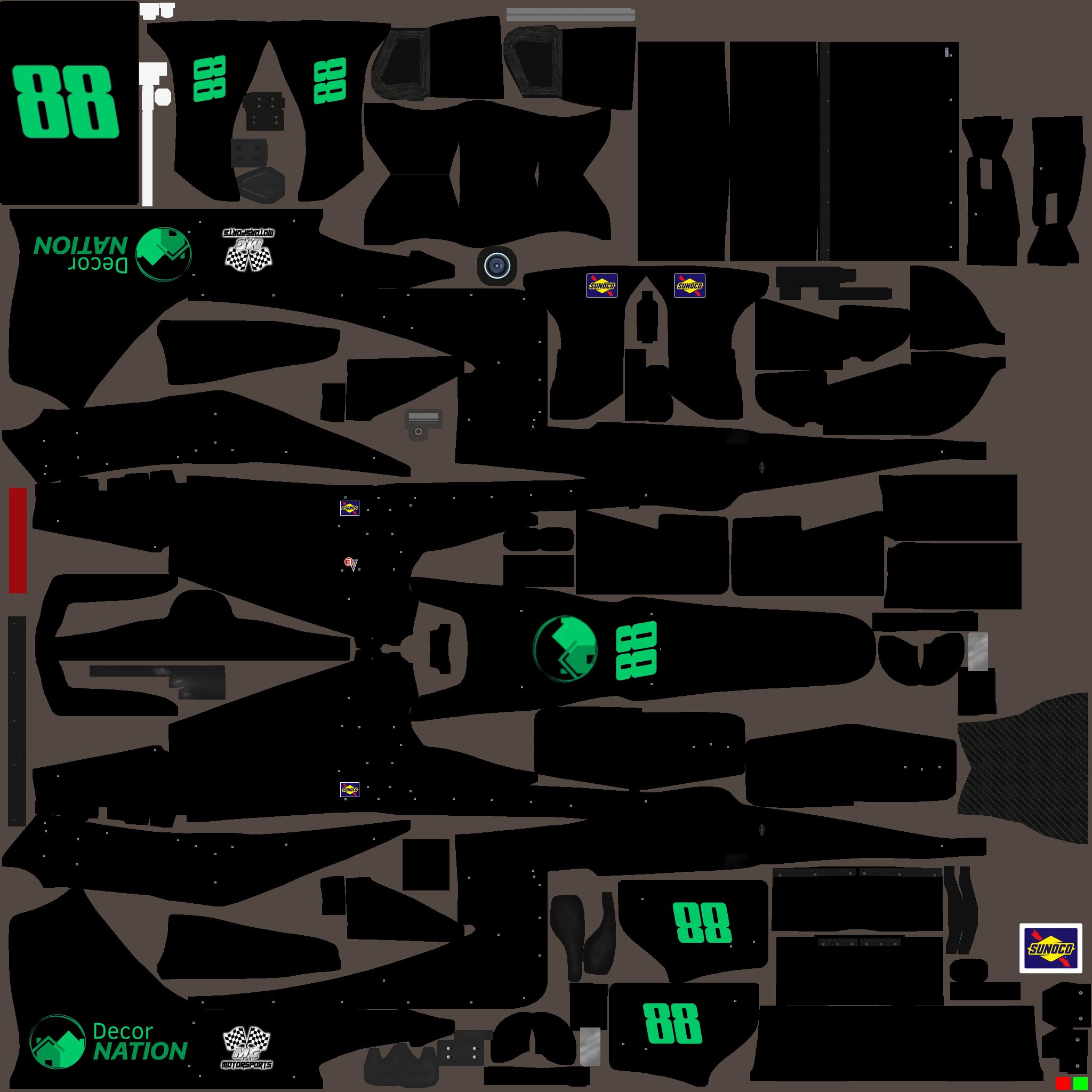 Preview of #88 DecorNation Dallara DW12 by Marty Cmejla