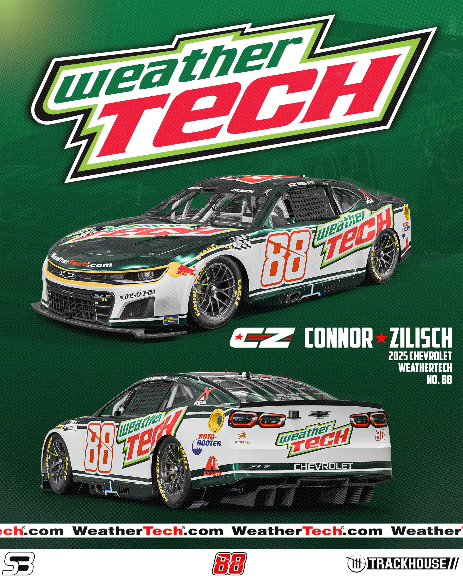 Preview of Connor Zilisch / Trackhouse #88 Dale Earnhardt Jr. Throwback by Bradley I.