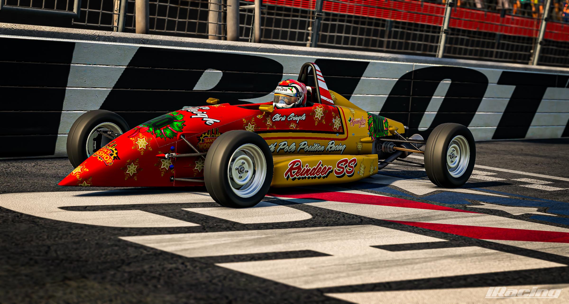 Preview of Santa Sleigh Holiday Christmas FF1600 by Michael C.