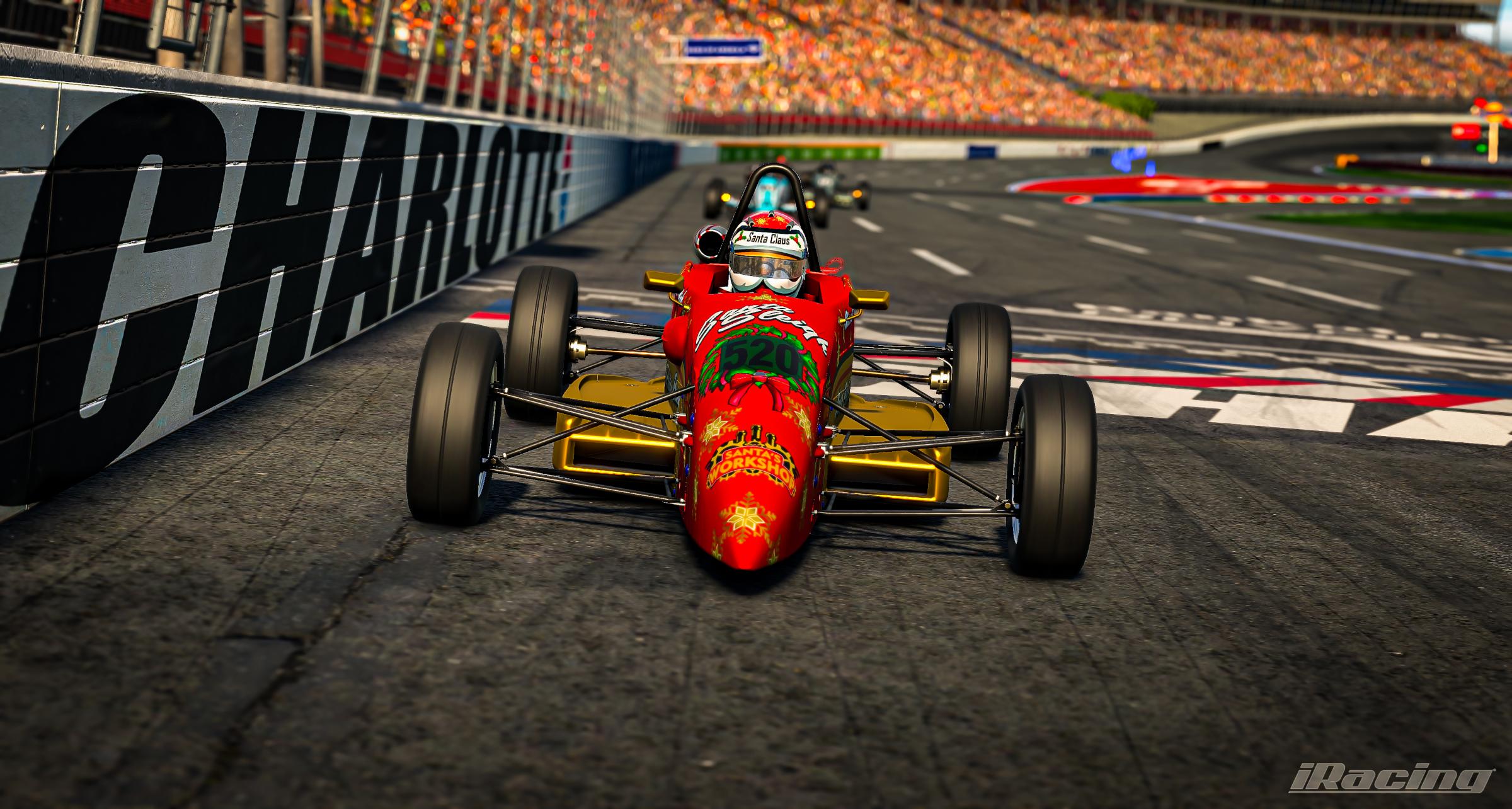 Preview of Santa Sleigh Holiday Christmas FF1600 by Michael C.