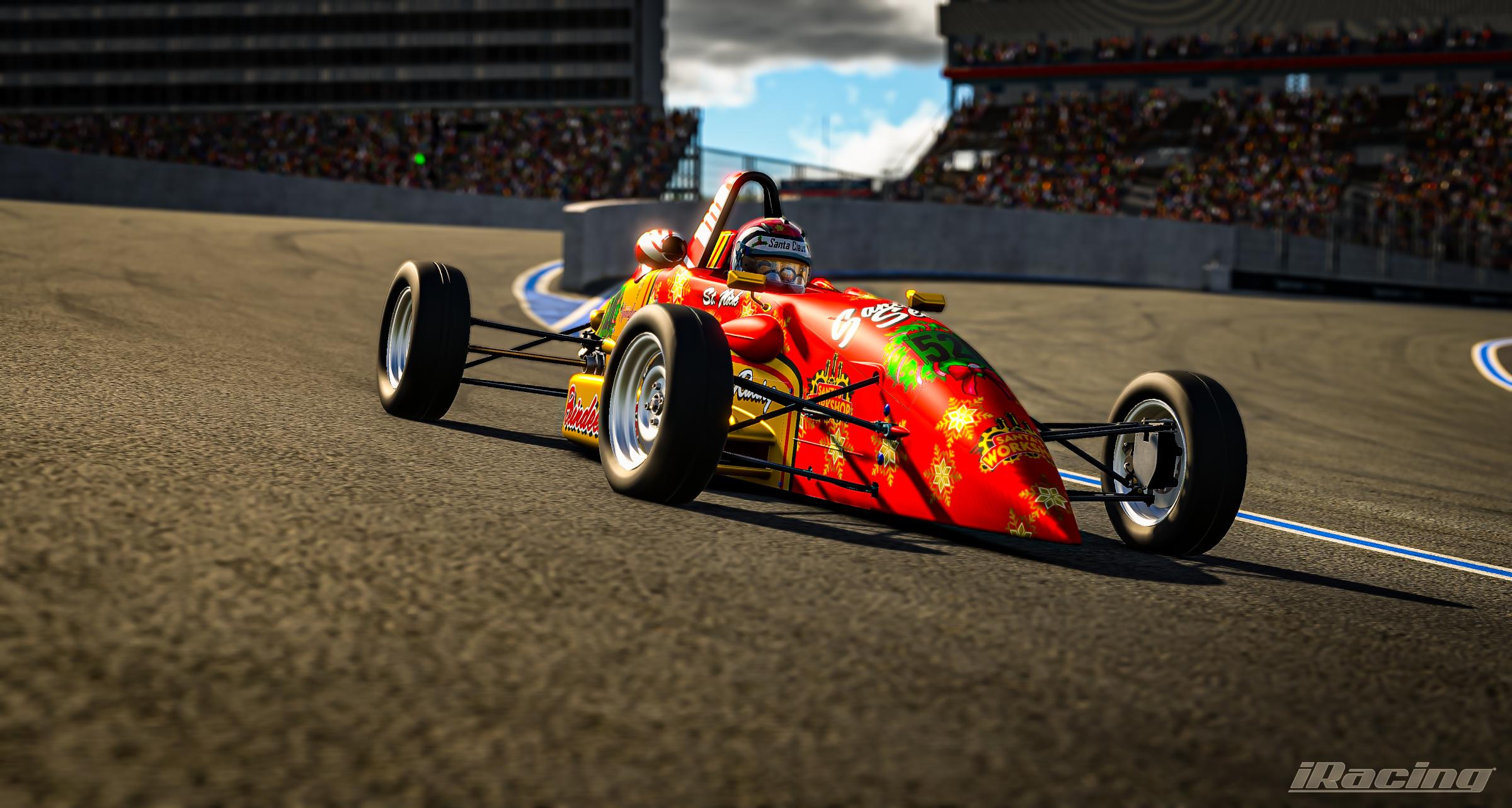 Preview of Santa Sleigh Holiday Christmas FF1600 by Michael C.