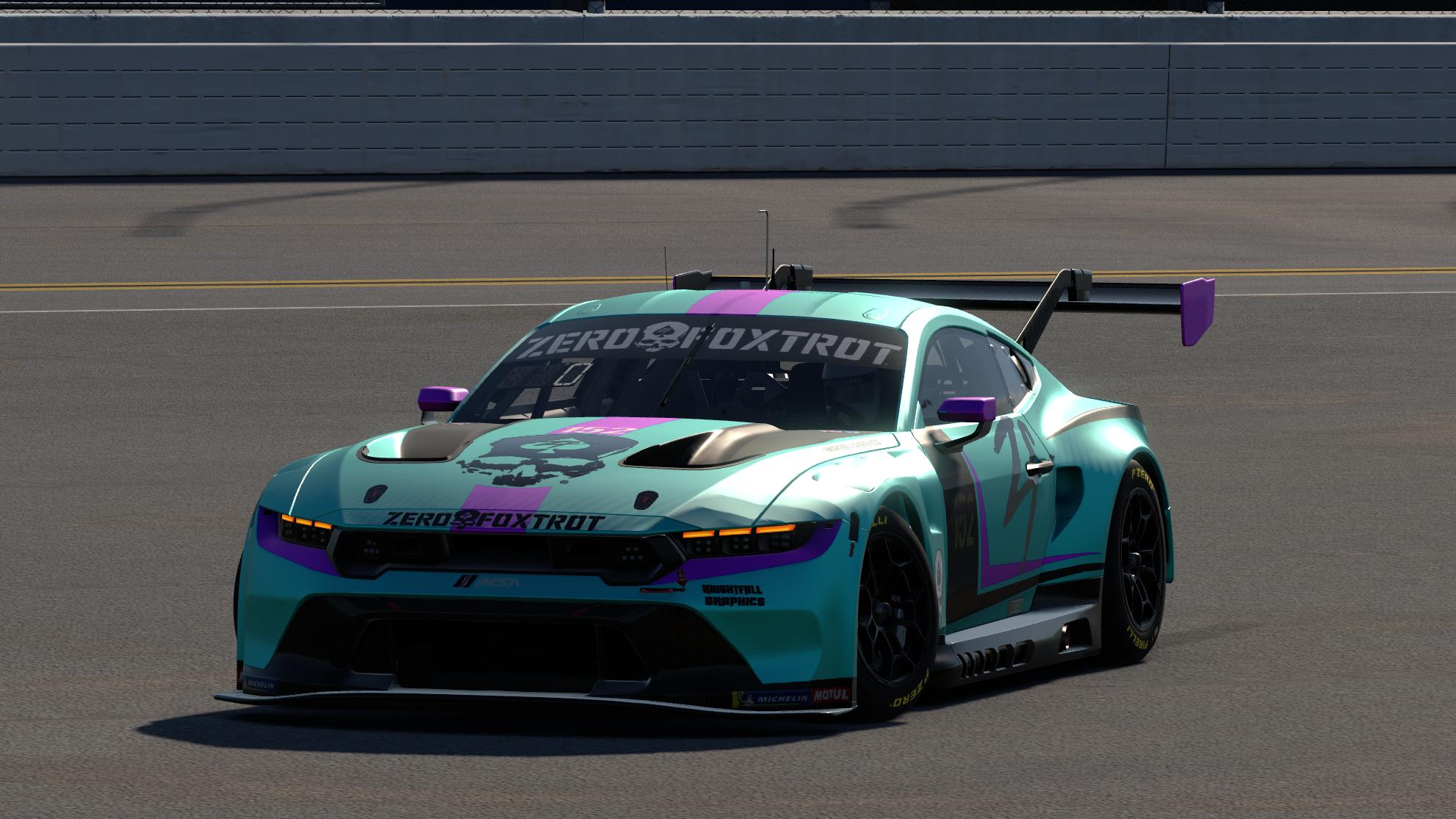 Preview of Zero Foxtrot GT3 Mustang by Knightfall Graphics by Matt J K.