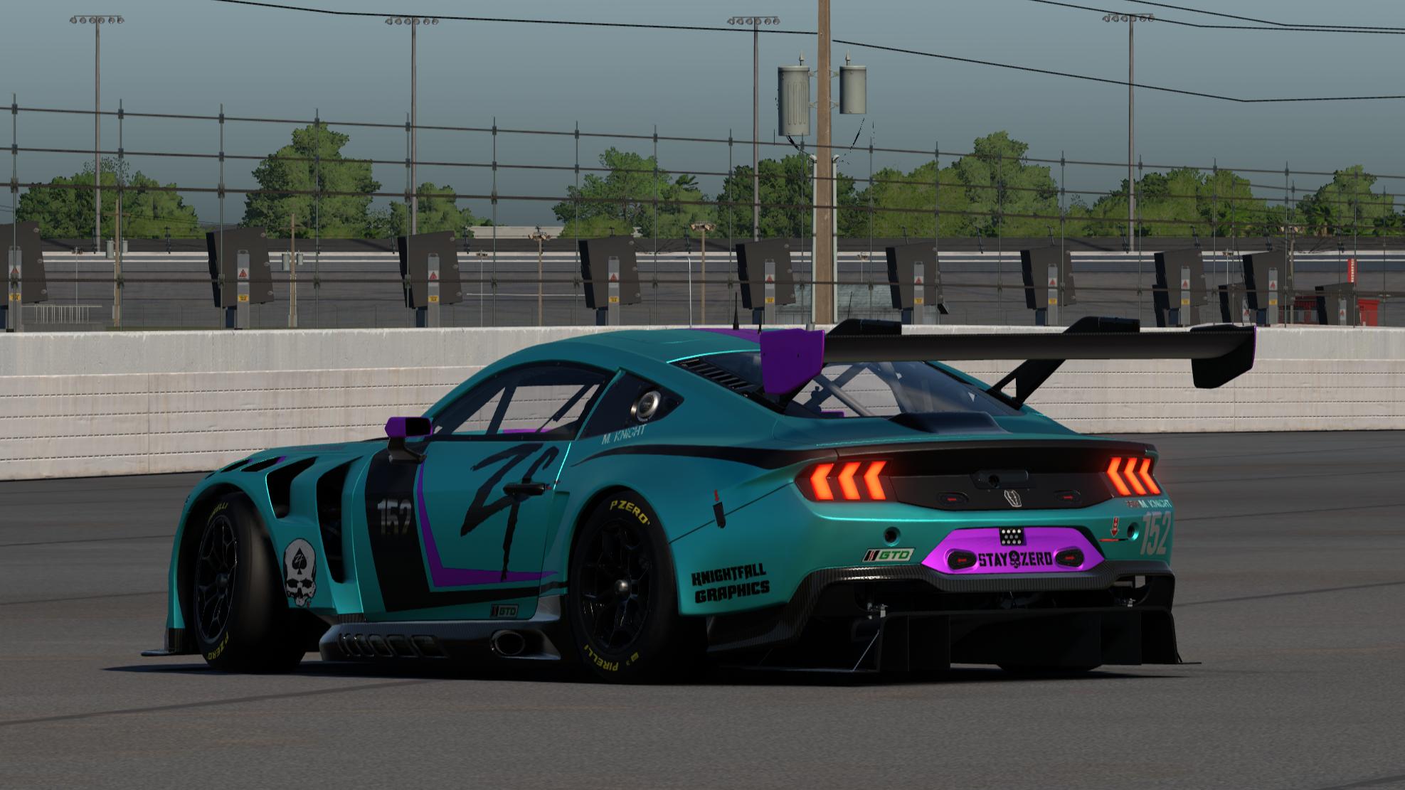 Preview of Zero Foxtrot GT3 Mustang by Knightfall Graphics by Matt J K.