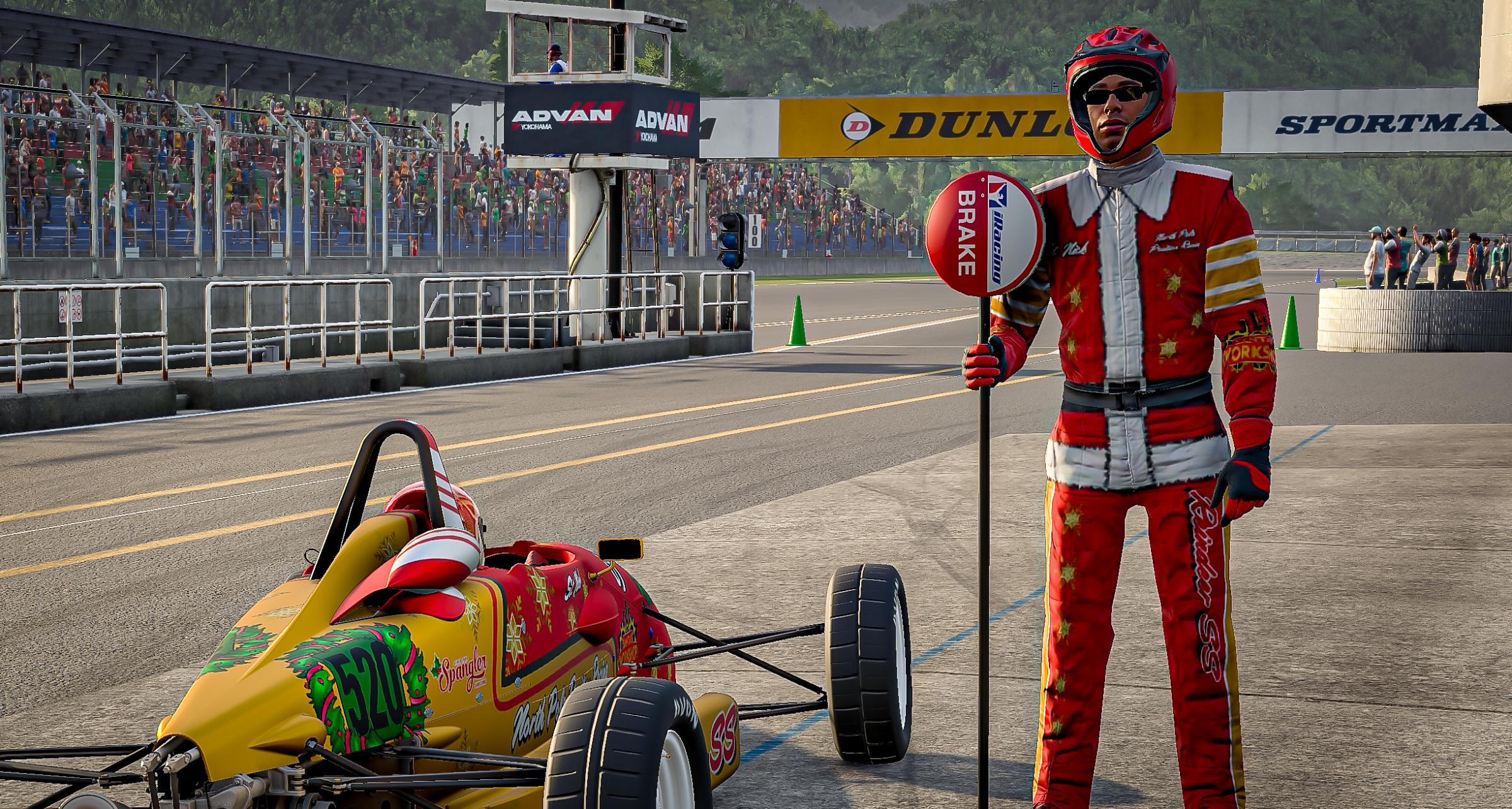 Preview of Santa Sleigh Christmas Holiday Suit by Michael C.